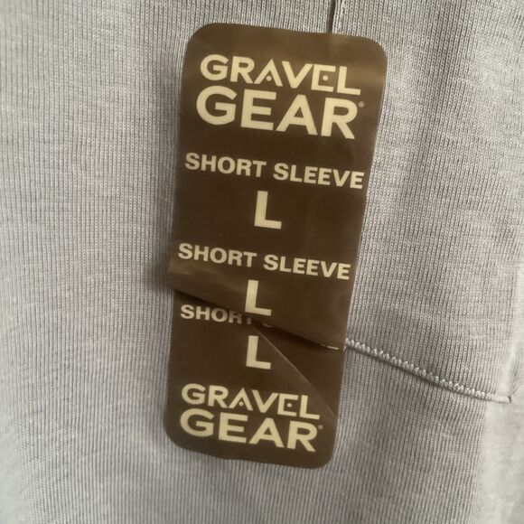 Gravel Gear SS Teflon Slate Green Pocket Tee Shirt Mens Size Large - Picture 4 of 11